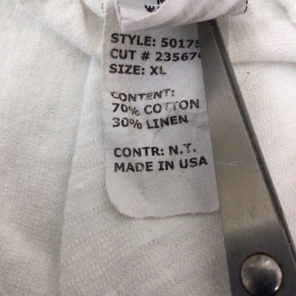 NEW Cut Loose white swing tunic top cotton linen, artsy, sz XL - Picture 11 of 13